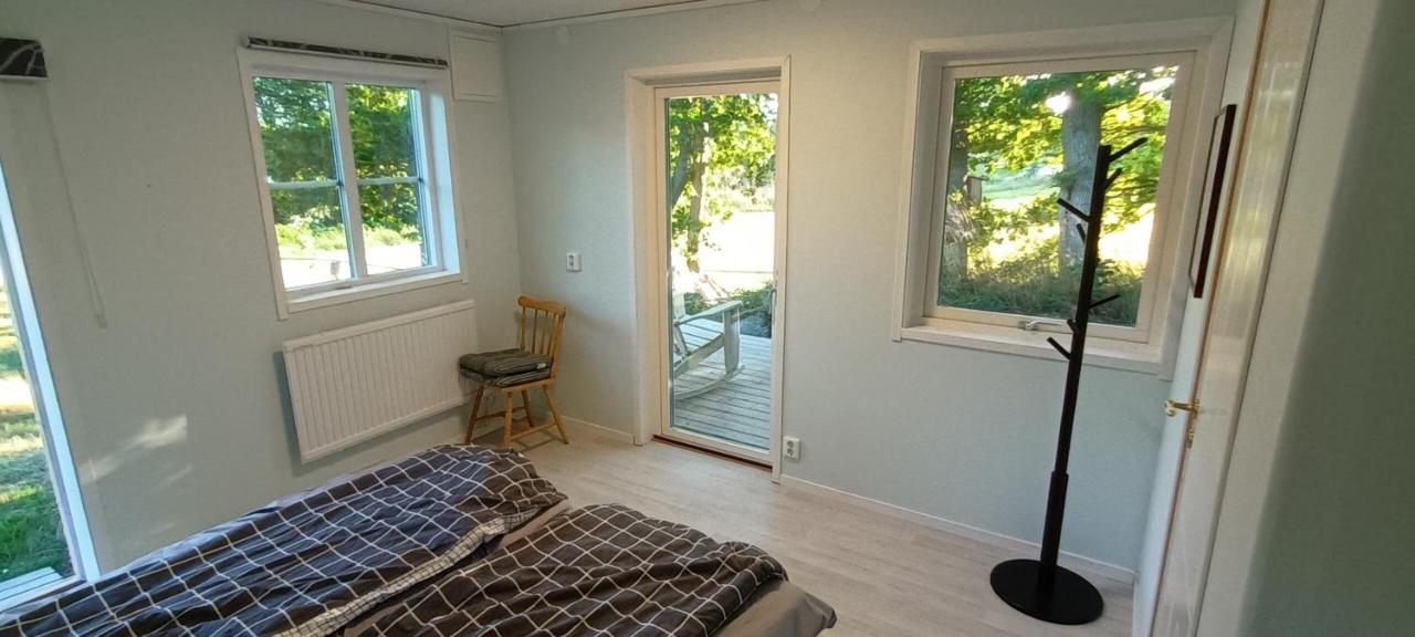 Saxemara Med Minikoek Och Badrum Ronneby Bagian luar foto